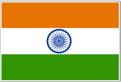 drapeau de l'Inde