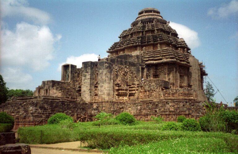 Konark – Temple du Soleil, exemple unique de l&rsquo;architecture Kalingan, un site du patrimoine mondial de l&rsquo;UNESCO.