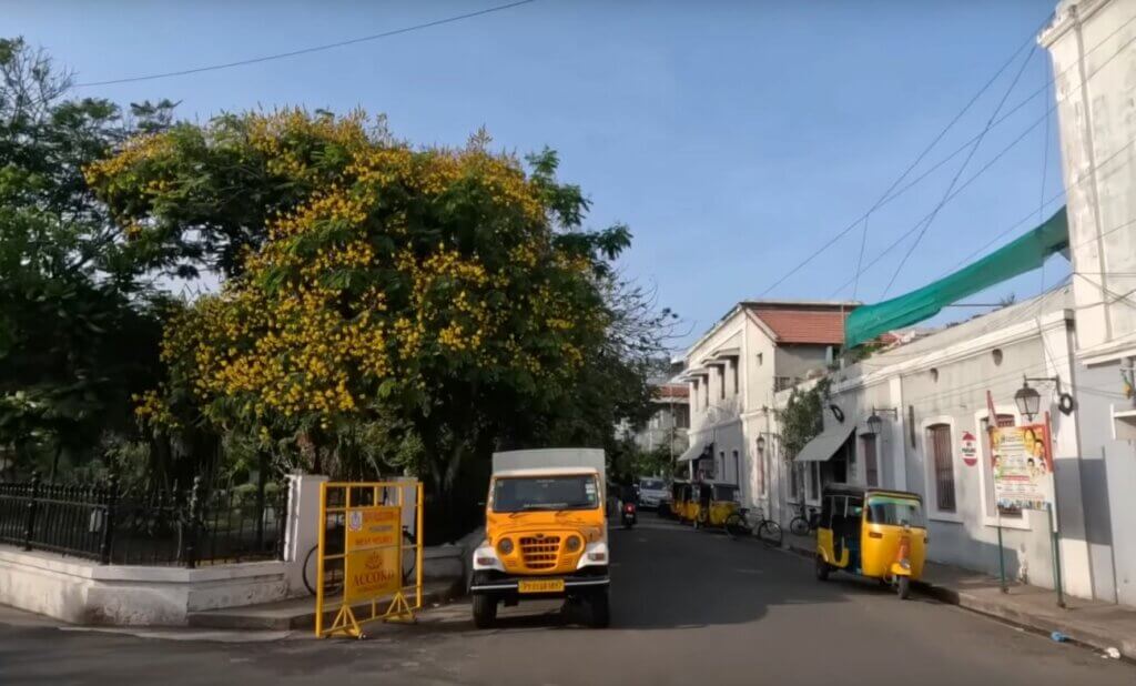 Pondichéry en Inde