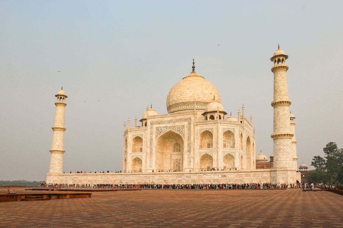 le sublime Taj Mahal,