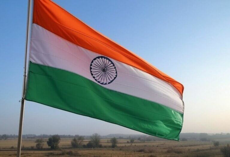 Drapeau indien : histoire, signification et symboles du drapeau tricolore de l&rsquo;Inde